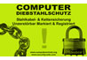 computer diebstahl sicherung - Kleber